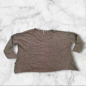 Free People Opal Brown Sweater Size XS